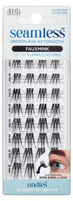 Zdjęcie produktu dla Ardell | Lashes Black - 32 kępki rzęs - Sztuczny norek - Samoprzylepne - Naturalny wygląd