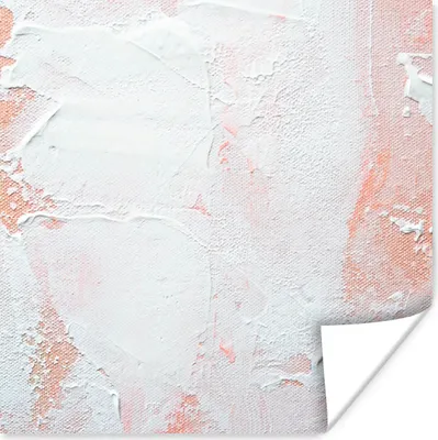 Produktbild von MuchoWow® Poster Malerei - Abstrakt - Design 75x75 cm - Wand Dekoration