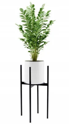 Obrázek produktu pro Stojanový květináč podkroví Torre 70 cm černý