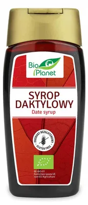 Productafbeelding van Glutenvrije biologische dadelstroop, 340 g -  PLANET