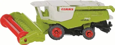 Zdjęcie produktu dla Siku Claas Lexion 760, Kombajn, 3 lat(a), Metal, Plastik, Zielony, Czerwony, Biały