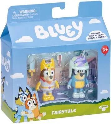 Produktbild von TM TOYS BLUEY Figurenset Mrchenfiguren BLU17974