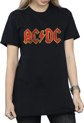 Produktbild von AC/DC - T-Shirt für Damen BI528 (3XL) (Schwarz)