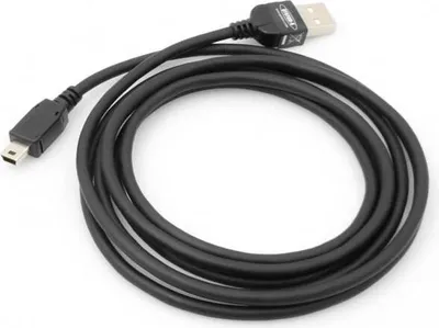 Produktbild von System-S 200 cm USB A auf Mini B USB Kabel