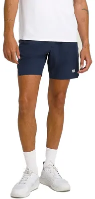 Produktbild von Wilson Tournament Short V2, 7 Zoll, klassisches Marineblau, ohne Innenfutter
