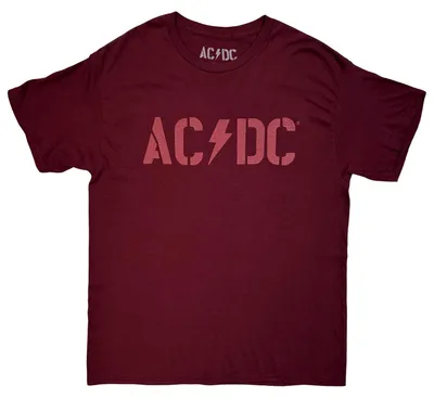 Immagine prodotto di AC/DC - Maglietta "EU Tour '25" da uomo/donna unisex RO16331 (XL) (rosso bordeaux)