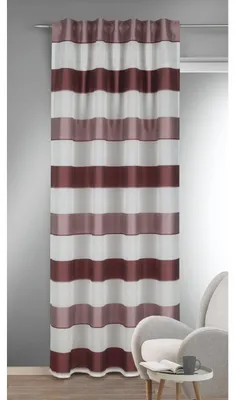 Produktbild von Fertigschal verdeckte Schlaufen "Lisa" - Vorhang von Albani: 245x135cm / Grau Größe (HxB): 245x135cm Farbe: Grau