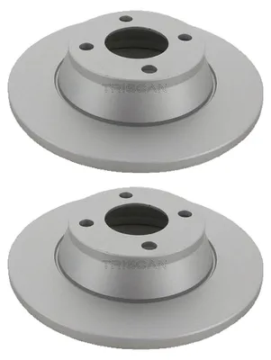 Produktbild von 2 Bremsscheiben voll Ø 280 mm TRISCAN Bremsen-Expertise für u.a. AUDI 80