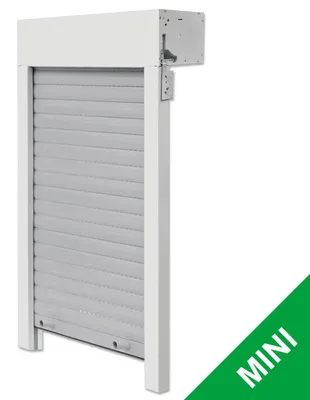 Produktbild von Schellenberg Aufsatzrollladen SB weiß/grau 80 x 100 cm