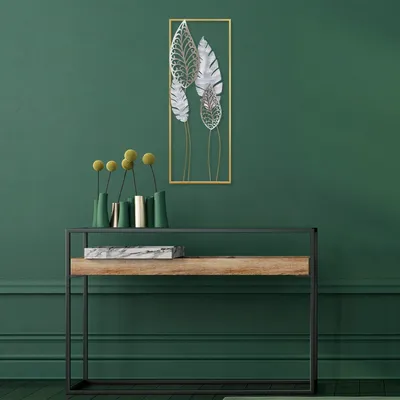 Immagine prodotto di Wallity, Nezgep- DYU1126, Colorato, Altre decorazioni per la casa, 32 x 90 x 5 cm, 100% metallo