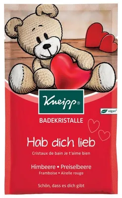 Produktbild von Kneipp Badekristalle Hab dich lieb, 60 g Salz