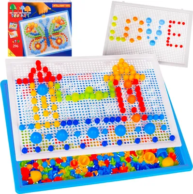 Produktbild von ISO 22422 Puzzle-Mosaik-Lernschwämme Puzzle-Reißzwecken