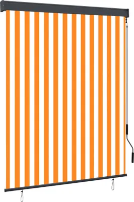 Produktbild von Außenrollo 140x250 cm Weiß und Orange