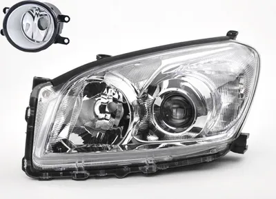 Produktbild von Scheinwerfer passend für Toyota Rav4 XA3 12/2008 -10 H11 HB3 Li. + Nebel 8117042430 812200D040 1608422080 3550257L00 3550257L01 812200D Johns
