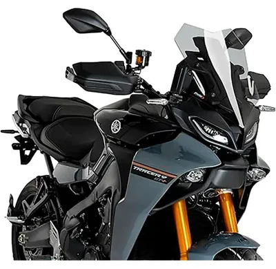 Obrázek produktu pro Sportovní čelní sklo PUIG lehce kouřové 425x305mm pro Yamaha