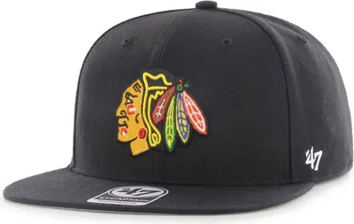 Produktbild von Chicago Blackhawks NHL '47 No Shot Captain Black 56-61 cm Kappe