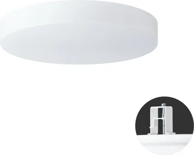Immagine prodotto di OSMONT DEL65604 DELIA V2 apparecchio da soffitto/parete in plastica per montaggio a semi-incasso bianco IP44 4000 K 24W LED HF