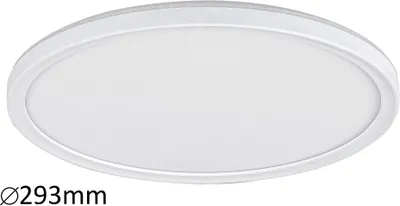 Zdjęcie produktu dla Plafon wpuszczany 29.3 cm LED 18W biały okrągły Pavel 3427 Rabalux