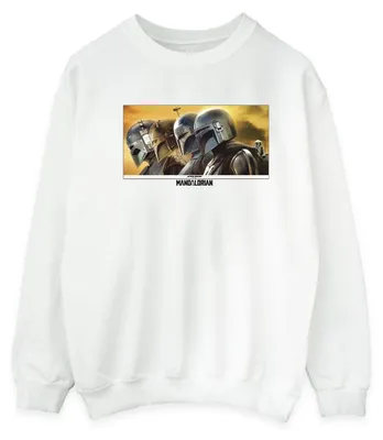 Obrázek produktu pro Star Wars - Pánská mikina "The Mandalorian" BI46695 (XL) (bílá)