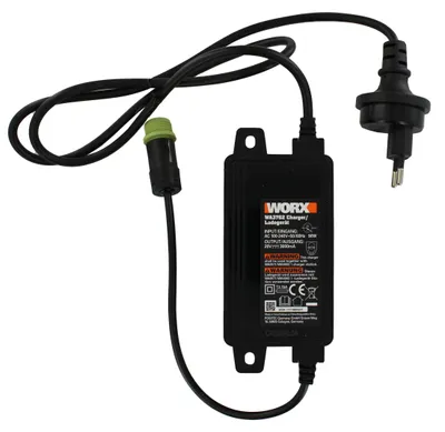 Immagine prodotto di Trasformatore di alimentazione per stazione di ricarica (100-240 V, 20 V, 90 W) per robot tosaerba Worx, modelli WR143E, WR153E, WR155E