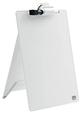 Obrázek produktu pro nobo® 1905173 Skleněná nástěnka Diamond - A4, bílá, stojící