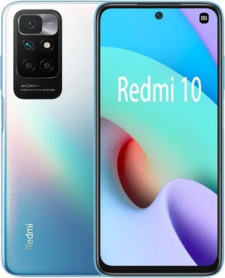 Produktbild von Xiaomi Redmi 10 (2022) LTE 4GB RAM 64GB seeblau