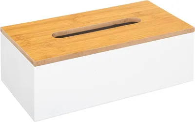Obrázek produktu pro Moderní krabice na kapesníky bílá