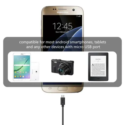 Produktbild von Ewent EC1020, 1,8 m, USB A, Micro-USB A, USB 2.0, 0,48 Gbit/s, Schwarz