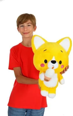 Produktbild von Little Corgi Cuties Plüschtier 42 cm - Bubble Tea
