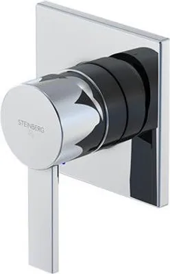 Produktbild von Steinberg Serie 120 Brause-Einhebelmischbatterie Unterputz, einbaufertig, chrom, 1202250