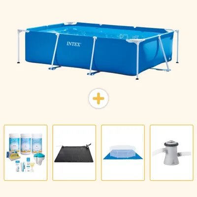 Produktbild von Rechteckiger Frame Pool - 260x160x65 cm - 5-teilig S20826
