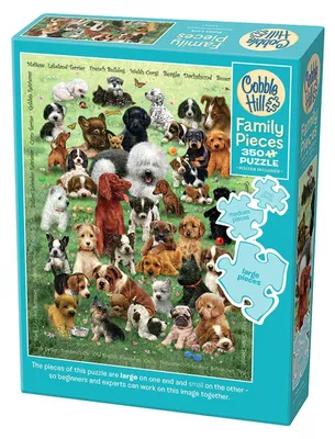 Zdjęcie produktu dla Puzzle 350 Szczenięta 112678