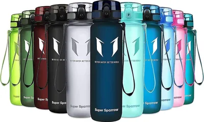 Obrázek produktu pro Láhev na pití Tritan 1000ml bez BPA Sport Outdoor Blueberry