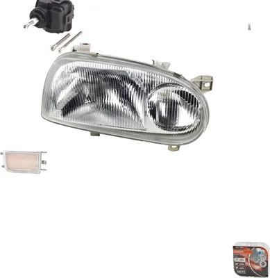 Produktbild von Scheinwerfer + Osram Night Breaker Laser passend für VW Golf III 1Hx0 Rechts 1H0941295E 1H0941295C 4A0941295 1H6941018AF 1H6941018B 1H6941018AC Johns