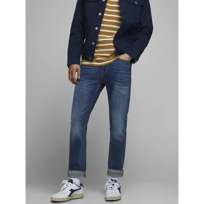 Produktbild von JACK & JONES Herren Slim Fit Jeans TIM JJ ORIGINAL Straight Legs |