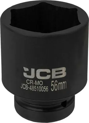 Produktbild von JCB | Steckschlüssel-Einsatz Sechskant, 56mm, Schlagschrauber Nuss, Kraftnuss