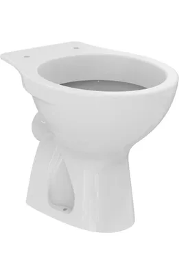 Obrázok produktu pre Stojace WC set Ideal Standard Eurovit W333101 s hlbokým splachovaním so splachovacím okrajom bielej bez WC sedátka