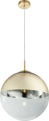 Produktbild von Globo Lighting Hängeleuchte Metall goldfarben, 1x E27