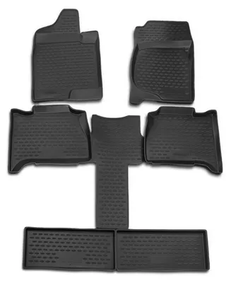 Obrázek produktu pro 2007-2014 Chevrolet Tahoe podlahové rohože TPE černé 6 ks
