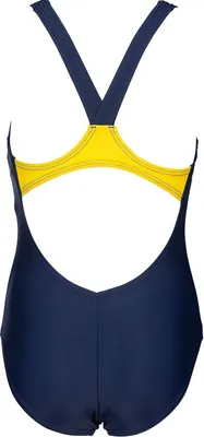 Produktbild von arena Badeanzug Mädchen Funny Letters chlorresistent, Farbe:Schwarz, Kinder Größen:128