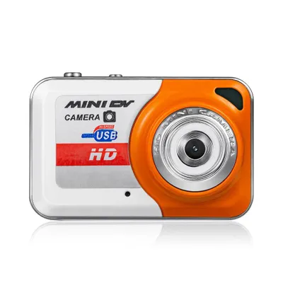 Obrázek produktu pro X6: Přenosná mini digitální kamera s vysokým rozlišením, podporou formátu Mini-DV, slotem pro 32GB TF karty a mikrofonem