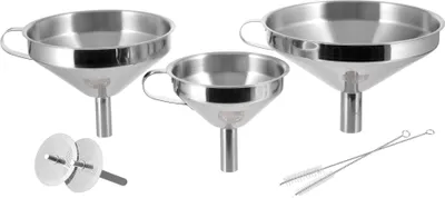 Produktbild von GRÄWE Trichter-Set, 3-teilig, Edelstahl