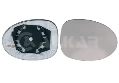 Produktbild von ALKAR Spiegelglas Außenspiegel Rechts für RENAULT TWINGO I (C06) Beheizbar 6442167