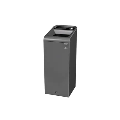 Produktbild von Rubbermaid Recyclingstation 2154769 57l Behältereinheit Restmüll sw