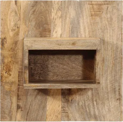 Obrázek produktu pro vidaXL Noční stolek 50x27x50 cm Hrubé mangové masivní dřevo