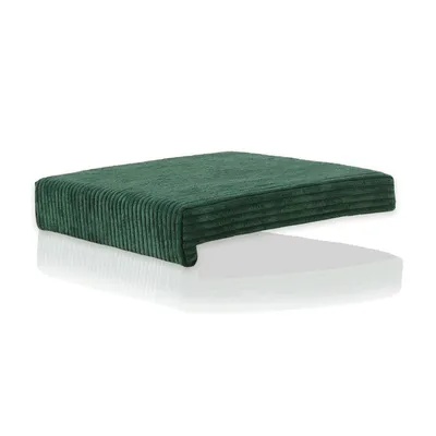 Produktbild von Lycce Bankauflage Klemmkissen 1 Leiste Cordstoff extra Polsterung, für Banktiefe ab 35 cm, Farbe:grün