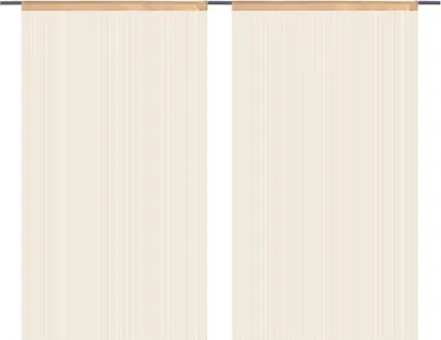 Immagine prodotto di 2 Pz Tende a Fili 140x250 cm Beige