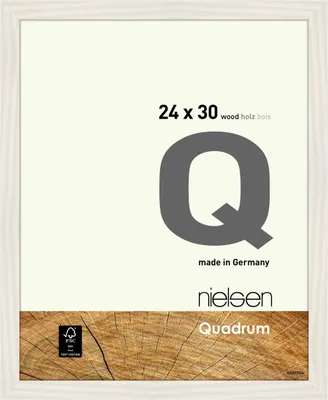 Produktbild von nielsen Holz Bilderrahmen Quadrum, 24x30 cm, Weiß