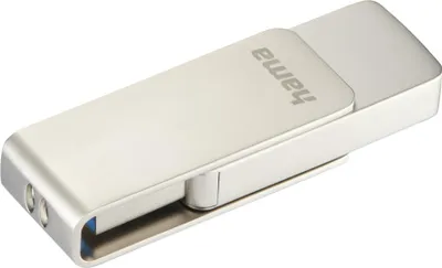 Produktbild von Hama USB-Stick Rotate Pro, USB 3.0, 64GB, Silber