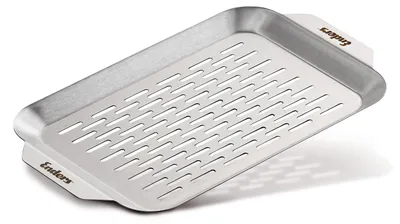 Imagen del producto de Bandeja para parrilla plancha para barbacoa - Plateado - Para la barbacoa - Para la parrilla